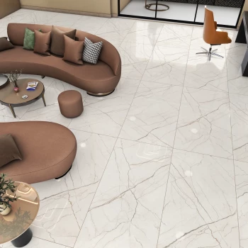 Gresie Aristo Bianco 60cmx120cm  0,72mp/bucata, 1,44mp/cutie